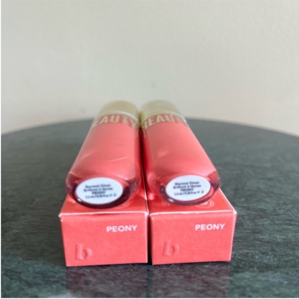 Two Beautycounter Beyond Gloss - PEONY, NIB - Picture 3 of 7